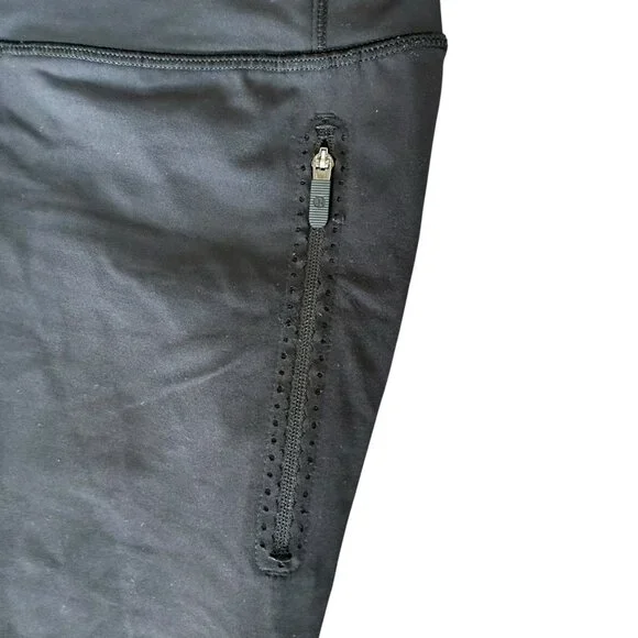 Lululemon Fresh Track Pants 2 Zip Ankle Jogger Luxtreme Athleisure Black Size 6 - Picture 4 of 8